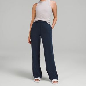 Lululemon Softstreme High Rise Pants TRUE NAVY SIZE 12